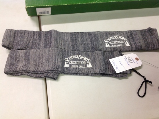 2 Scheels Sports gun sleeves
