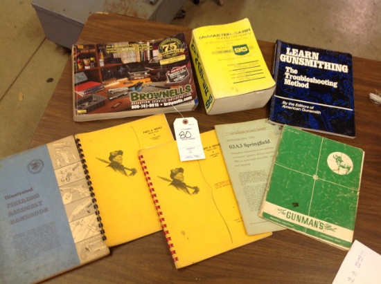 Firearms assembly handbook, 2 Ithaca, Tthe Gunsman's Mart, Brownell's and McMaster Carr catalogs