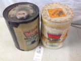 Winchester Western Ball Powder containers, empty