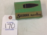 Sierra Match King  7mm .294 DIA, 168 GR HPBT