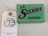 Sierra Pro-Hunter 30 Cal  .308 DIA  180 GR Spitzer  partial box