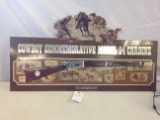 Cowboy Commermorative Model 94 Carbine Winchester sign (cardboard)