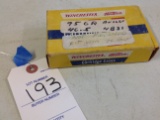 Winchester Wester 95 GR bullet 46.5 4831, 243 unprimed, partial