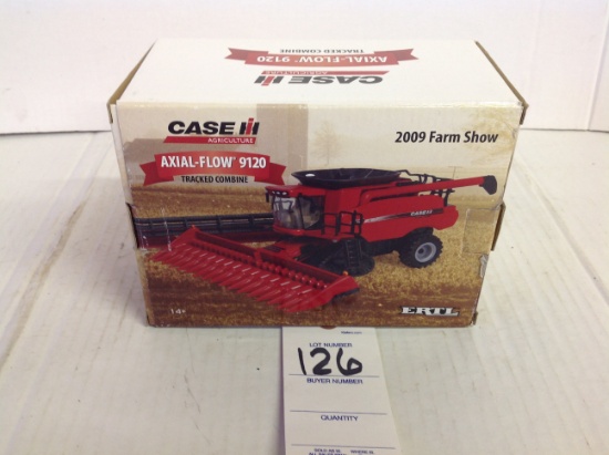 CIH Axial Flow 9120 tracked combine  2009 Farm Show