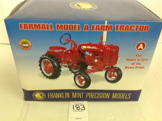 Farmall Model A Farm Tractor, Franklin Mint Precision Model