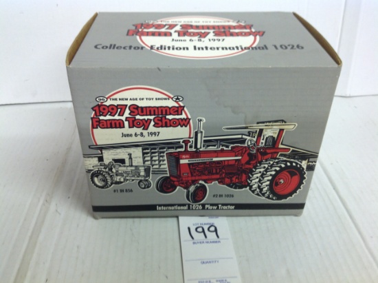 IH 1026 Plow Tractor, 1997 Summer Farm Toy Show
