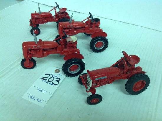 4 Farmall's  2 Cub's, D, BN,