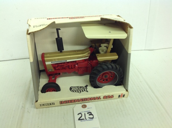 International 826 Gold Demonstrator tractor