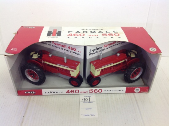 Farmall 460 and 560 -some box damage