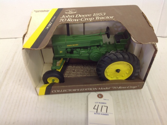 John Deere 1953 "70 Row Crop" Tractor Collectors Edition