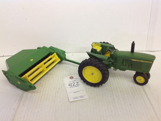 John Deere 3020 Tractor with Haybine - Played with Condition