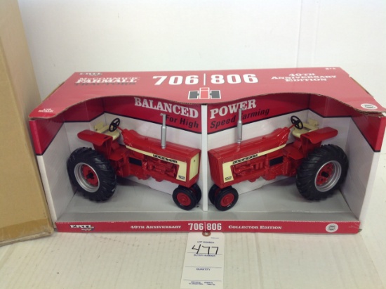40th Anniversary Collectors Edition Farmall 706 and 806