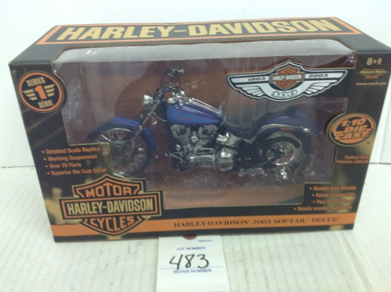 Harley Davidson 2003 Softail Deuce 1/10 Scale