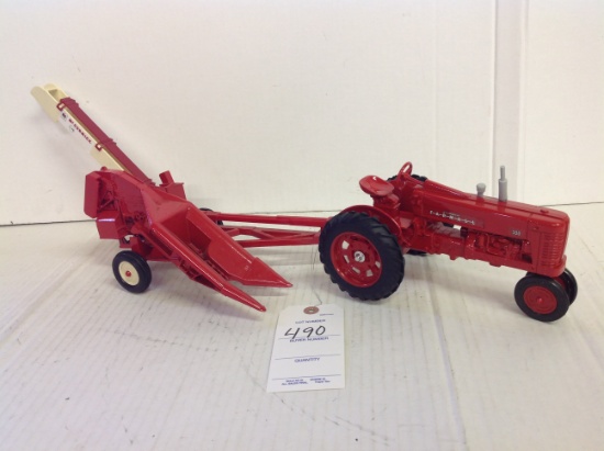 McCormick Deering Farmall 300 with McCormick 1-PR Corn Picker