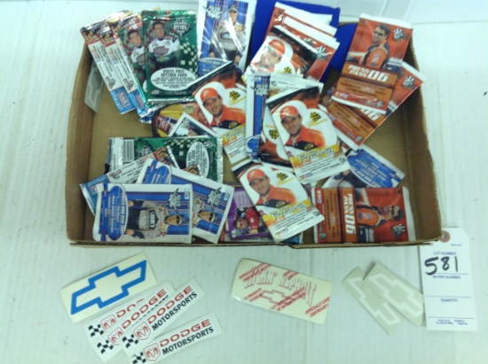 Race Car Trading Cards and some Decals