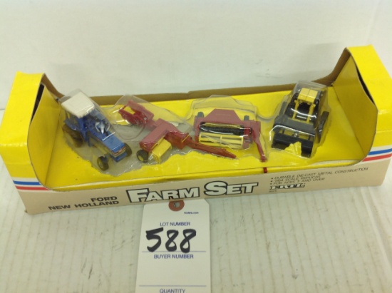 Ford New Holland Farm Set 1/64
