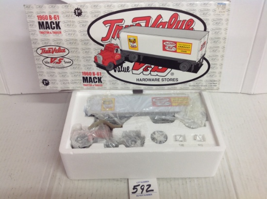 1960-61 True Value Mack Truck and Trailer