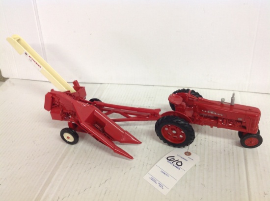 McCormick Farmall 300 with One Row Corn Picker