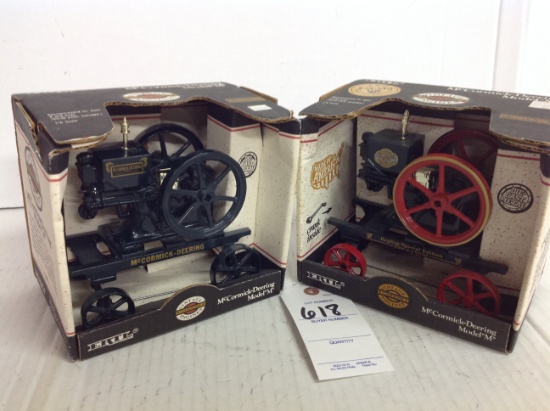 Vintage Engines McCormick Deering Model "M"  and a 1991 Special Edition Mod