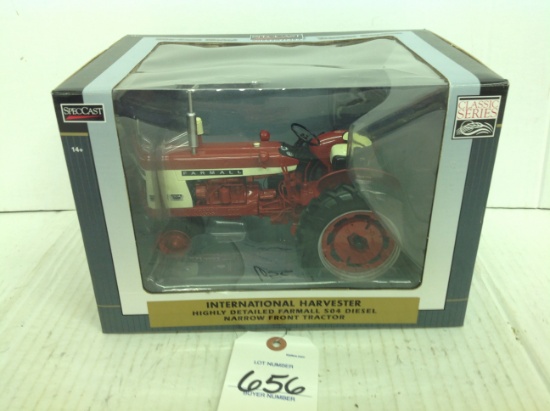 International Highly Detailed Farmall 504 Diesel narrow front tractor