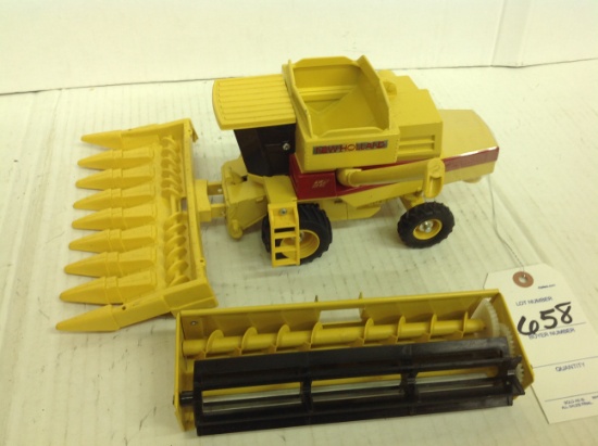 New Holland TR96 Combine with both heads
