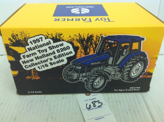 1997 Toy Show New Holland 8260 Collectors Edition