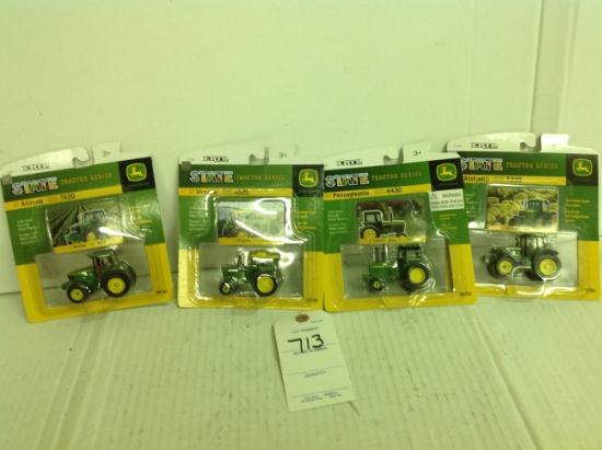 John Deere State Tractors AZ 7420, VA 4620, PN 4430, and AL 7330