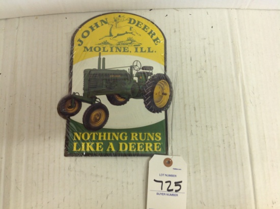 John Deere Sign Nothing Runs like a Deere