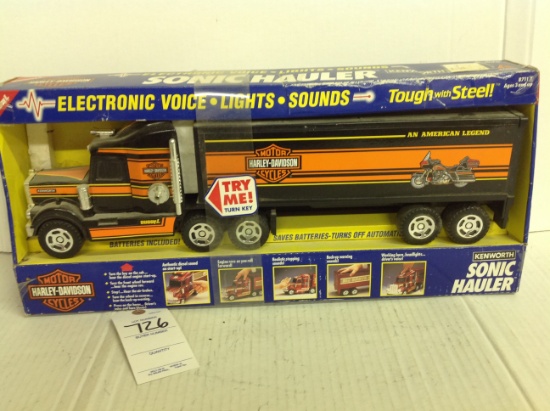 Harley Davidson Kenworth Sonic Hauler Semi- Electronic sounds
