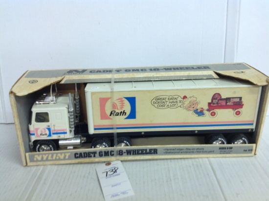 Nylint Cadet GMC 18 Wheeler Rath Semi truck and Trailer