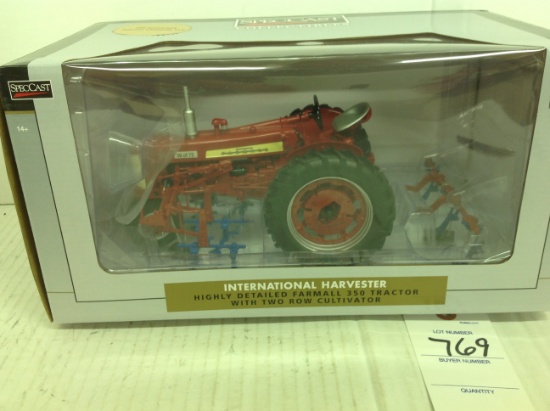 International Farmall 350 with 2 row Cultivator #50 of 75