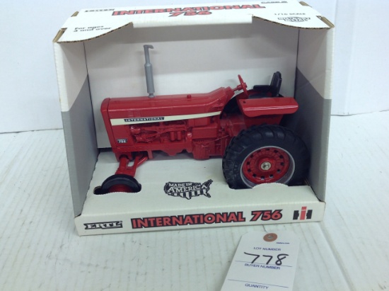International 756 tractor