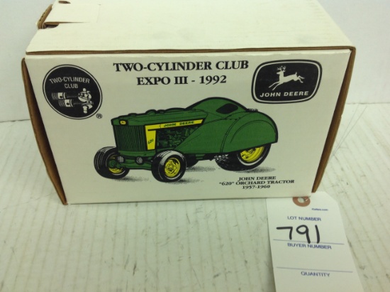 2 Cylinder Club  Expo III 1992 John Deere 620 Orchard Tractor 1957-1960