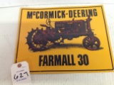 McCormick Deering  Farmall 30 Sign