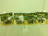 John Deere State Tractors AZ 7420, VA 4620, PN 4430, and AL 7330