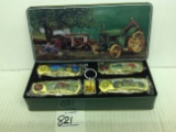 4 Pocket Knives some Farmall and some John Deere
