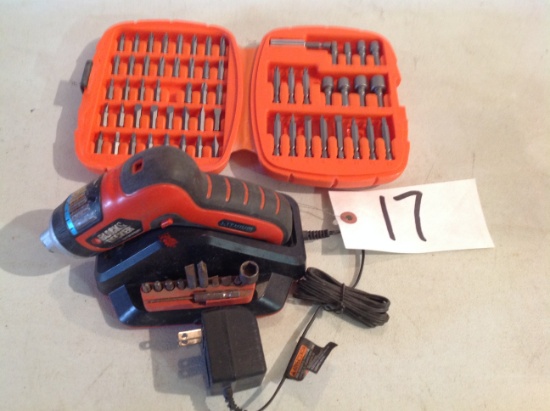 Black & Decker charger w/Smart Driver