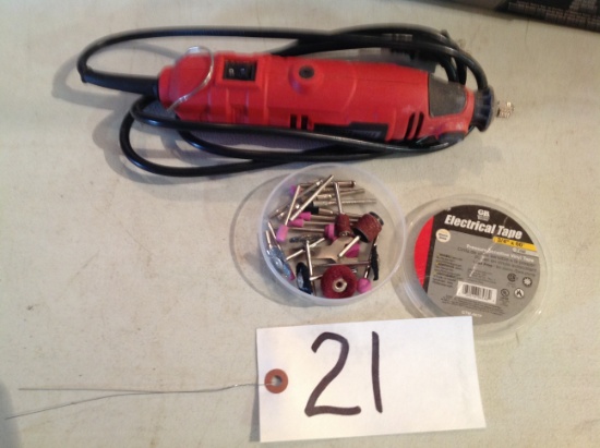 Tool Shop rotary tool w/accessories