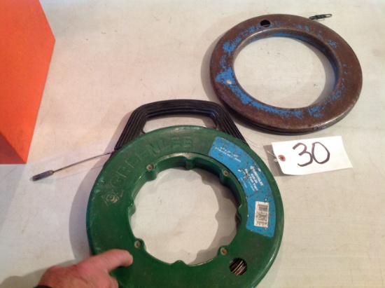2 steel Fish tapes 100' and 50'