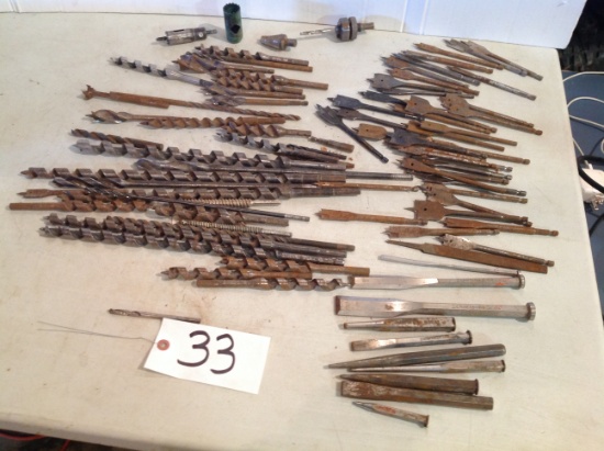 wood Drill bit's, punch's & more