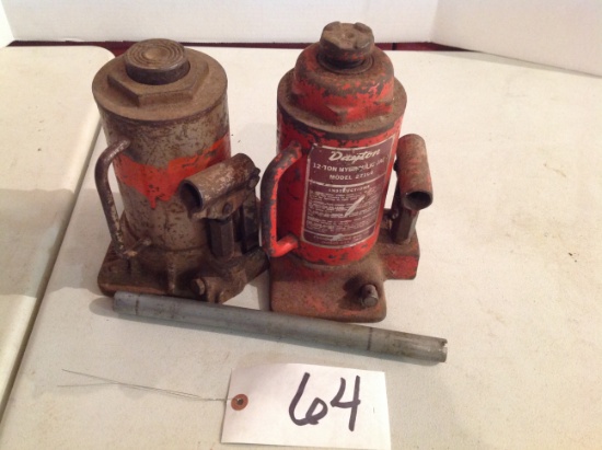 2 jacks  12 ton