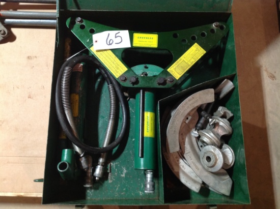 Hydraulic conduit bender 1/2" to 2"  Greenlee     Must pick up