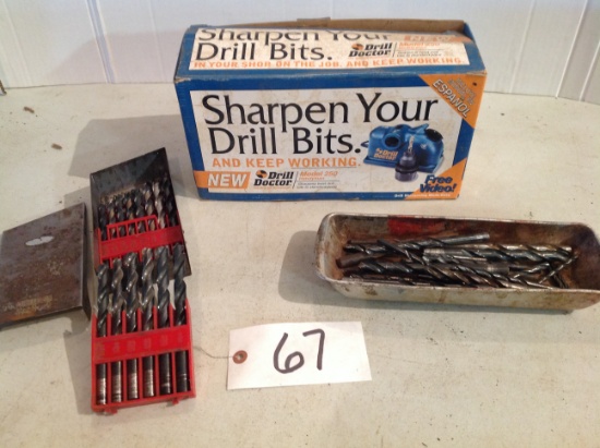 Drill Doctor drill Bit Sharpener and drills bits