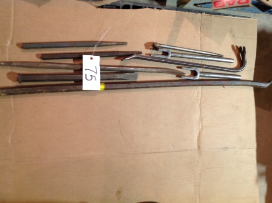 assortment of prybars