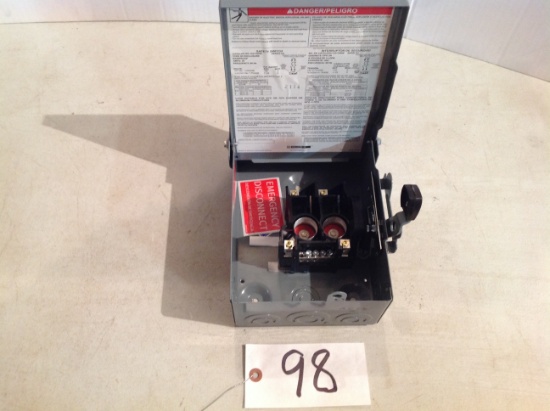 Square D 30 amp General Duty Weather Proof Switch