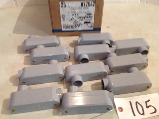 3/4" PVC LB's access fitting scepter