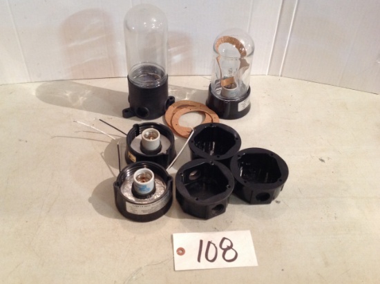 jar light fixtures and parts