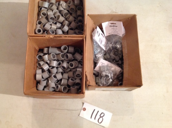 1/2x3/4 pvc reducers & pvc cord connectors