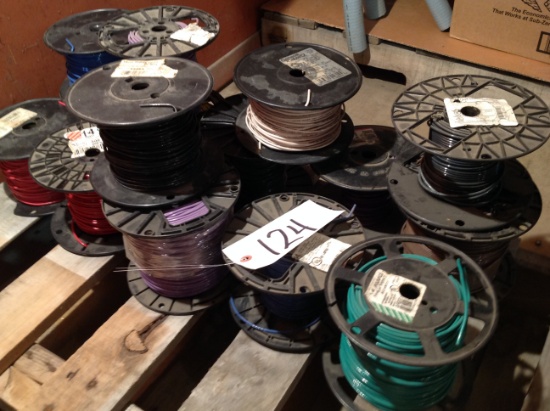 rolls 14 ga wire /15 partial rolls