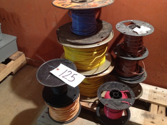rolls 12 ga wire / 9 partial rolls